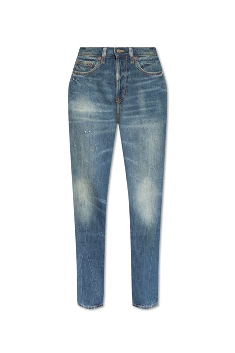 jeans yves saint laurent|saint laurent slim fit jeans.